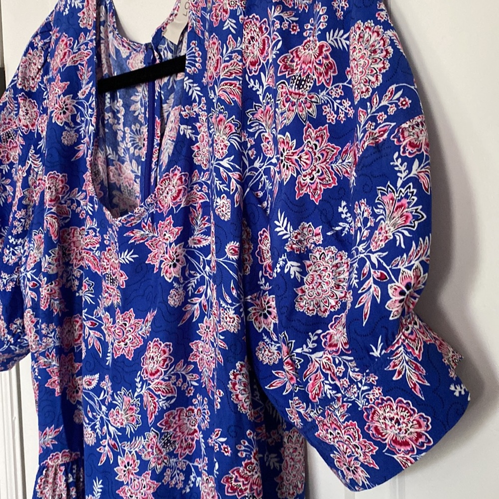 LOFT, Size 14, Beautiful Rich Color & Pattern - Picture 3 of 4